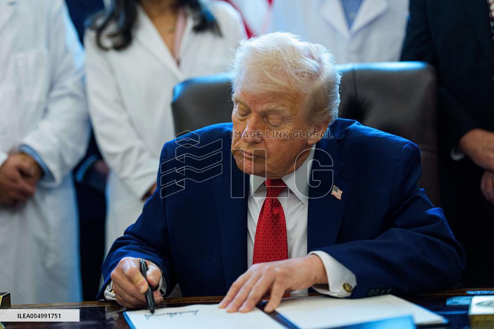 Trump Marijuana Executive Order Signing