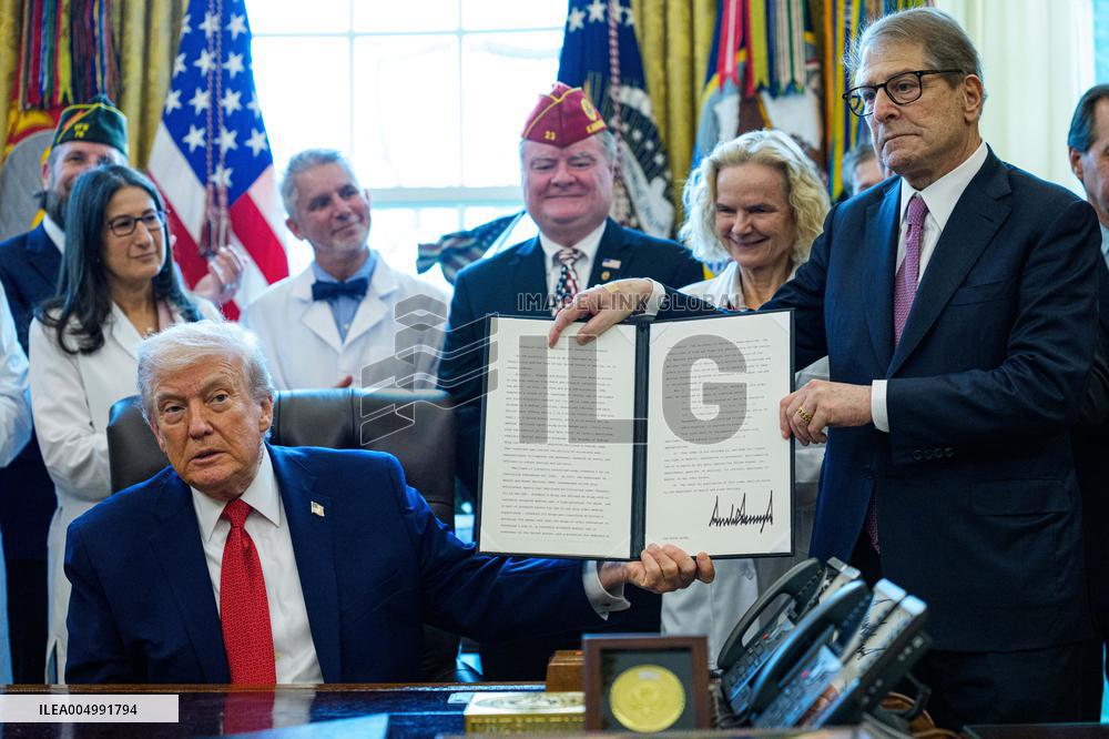 Trump Marijuana Executive Order Signing