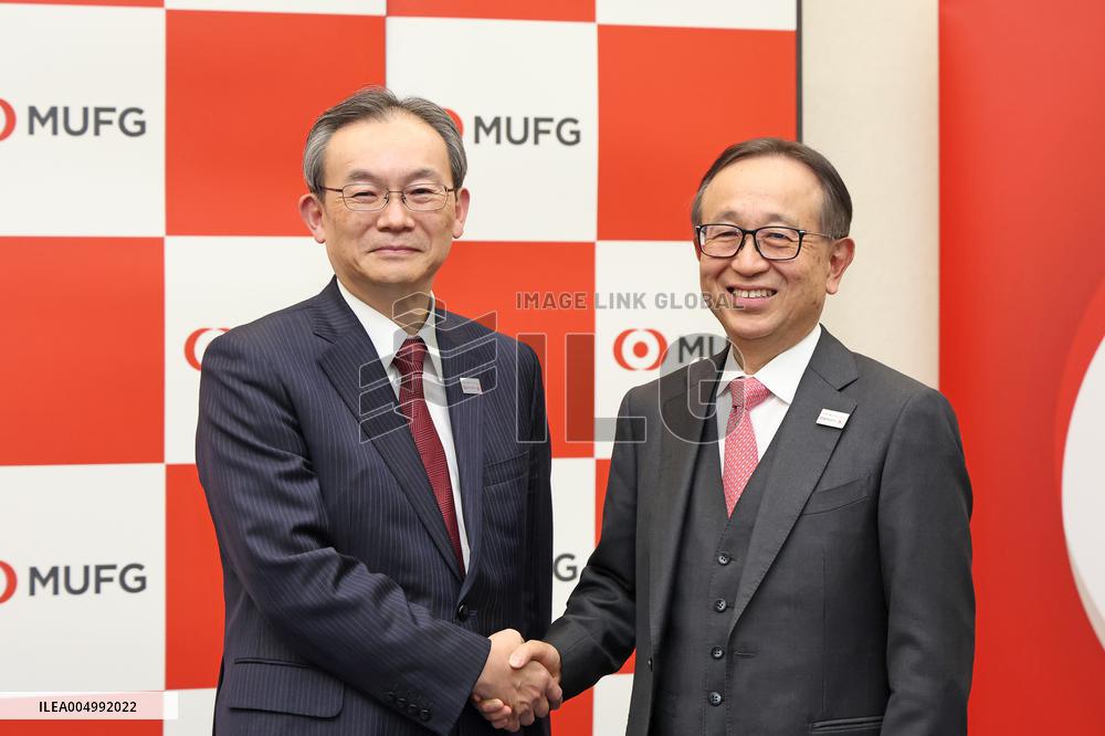 Mitsubishi UFJ Financial Group President Transition Press Conference