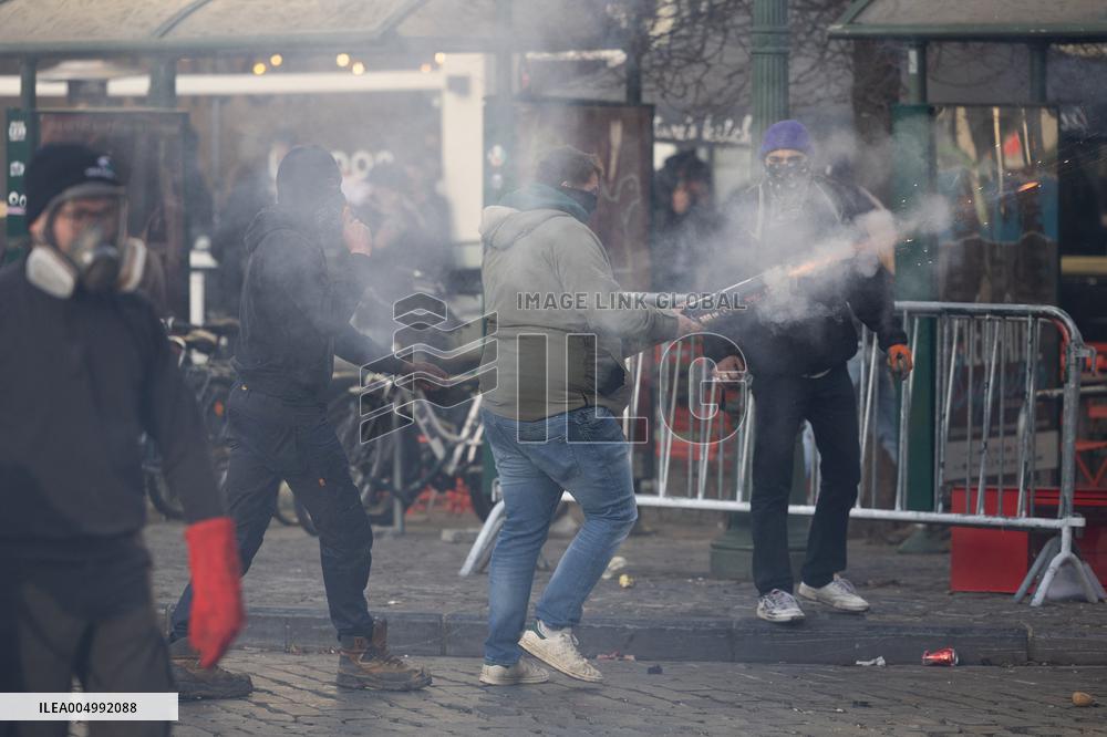 Farmers protest to denounce the reforms of the Common Agricultural Policy - Brussels