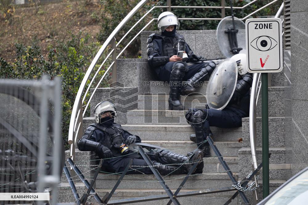 Farmers protest to denounce the reforms of the Common Agricultural Policy - Brussels