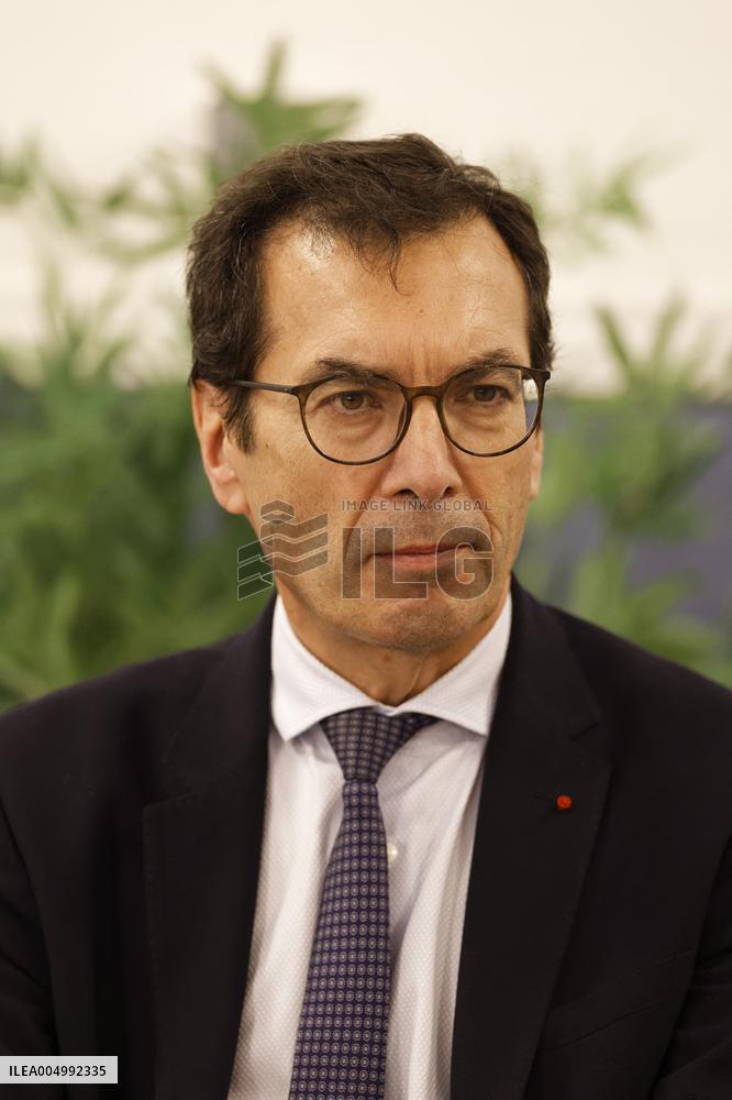 Jean-Pierre Farandou Visits To EPIDE - Margny-les-Compiegne