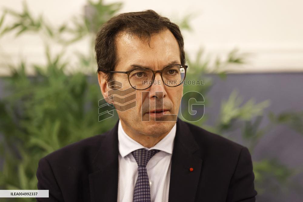 Jean-Pierre Farandou Visits To EPIDE - Margny-les-Compiegne