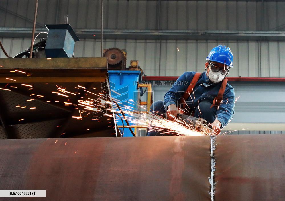 Wind Turbine Tower Manufacturing in Rong'an