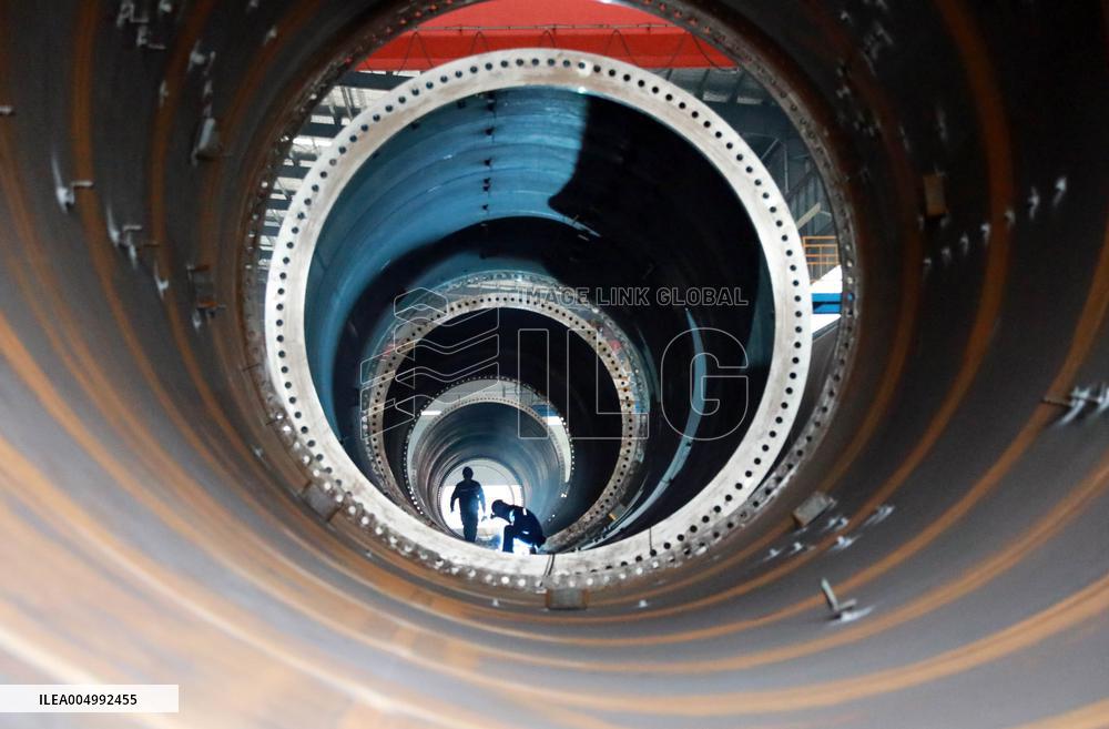Wind Turbine Tower Manufacturing in Rong'an