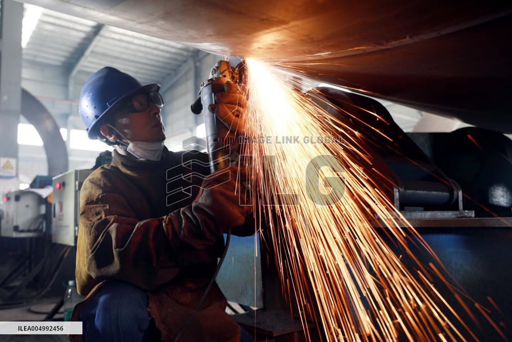 Wind Turbine Tower Manufacturing in Rong'an