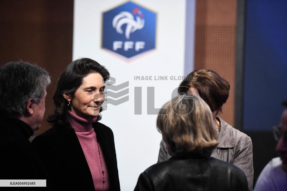 Press Conference Held for Christophe Gleizes - Paris