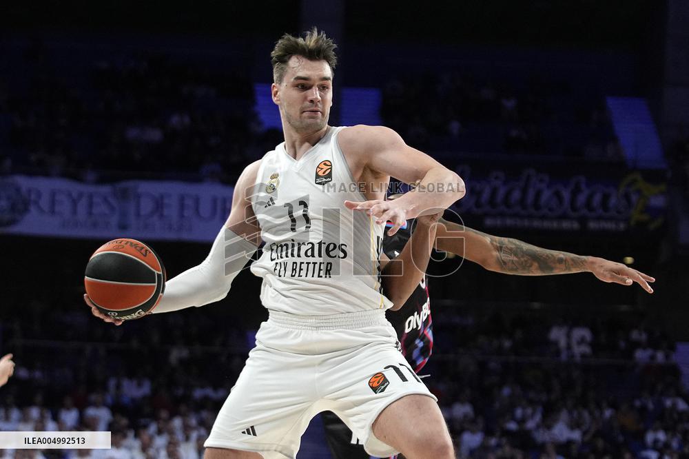 Euroleague - Real Madrid v Paris Basketball