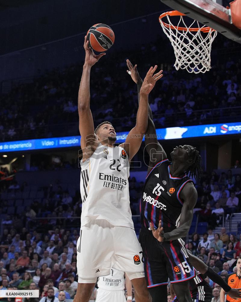 Euroleague - Real Madrid v Paris Basketball