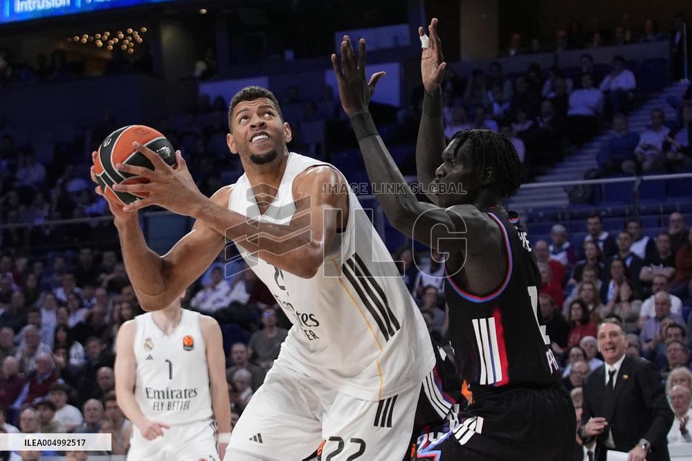 Euroleague - Real Madrid v Paris Basketball