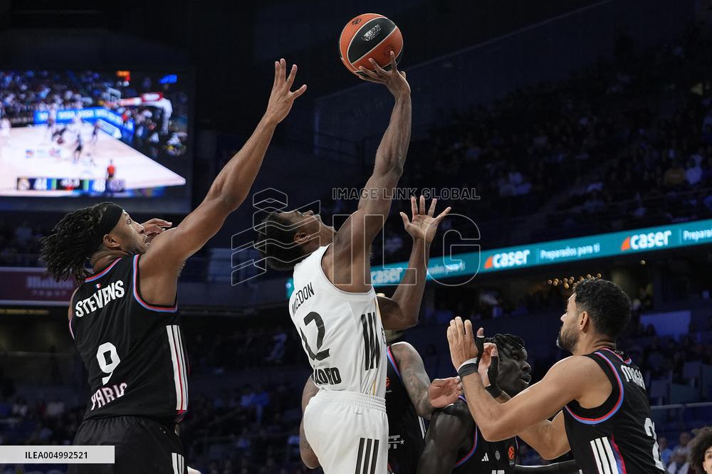 Euroleague - Real Madrid v Paris Basketball