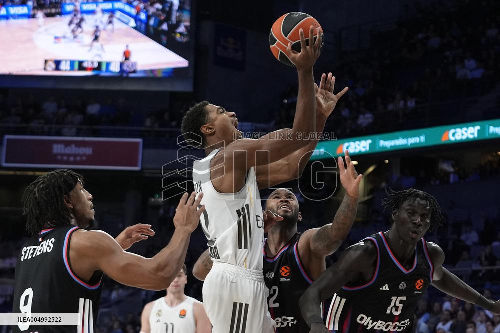 Euroleague - Real Madrid v Paris Basketball