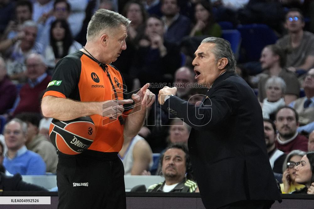 Euroleague - Real Madrid v Paris Basketball