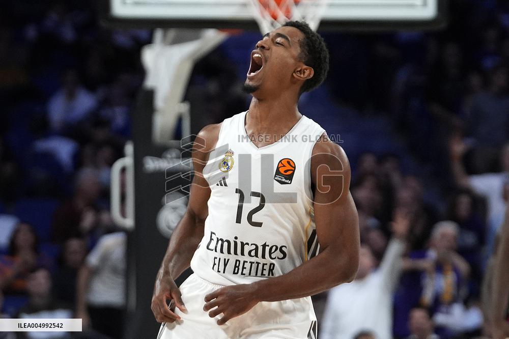Euroleague - Real Madrid v Paris Basketball