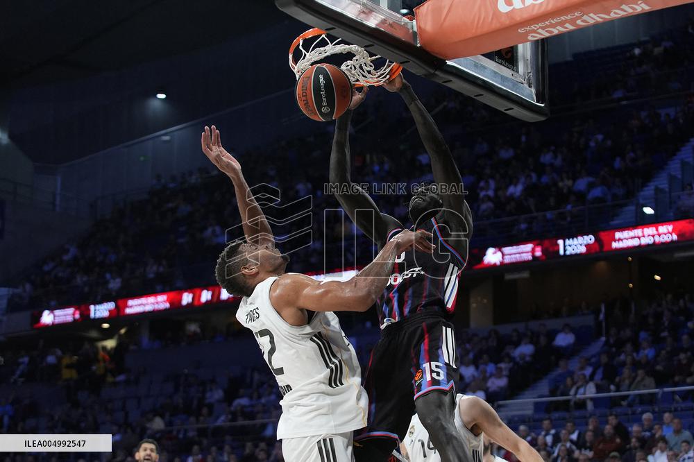 Euroleague - Real Madrid v Paris Basketball