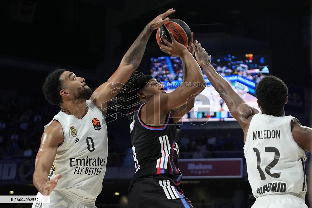 Euroleague - Real Madrid v Paris Basketball