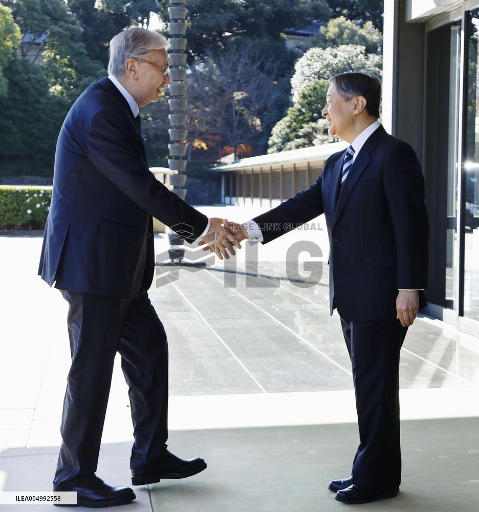 Kazakhstan's president in Tokyo