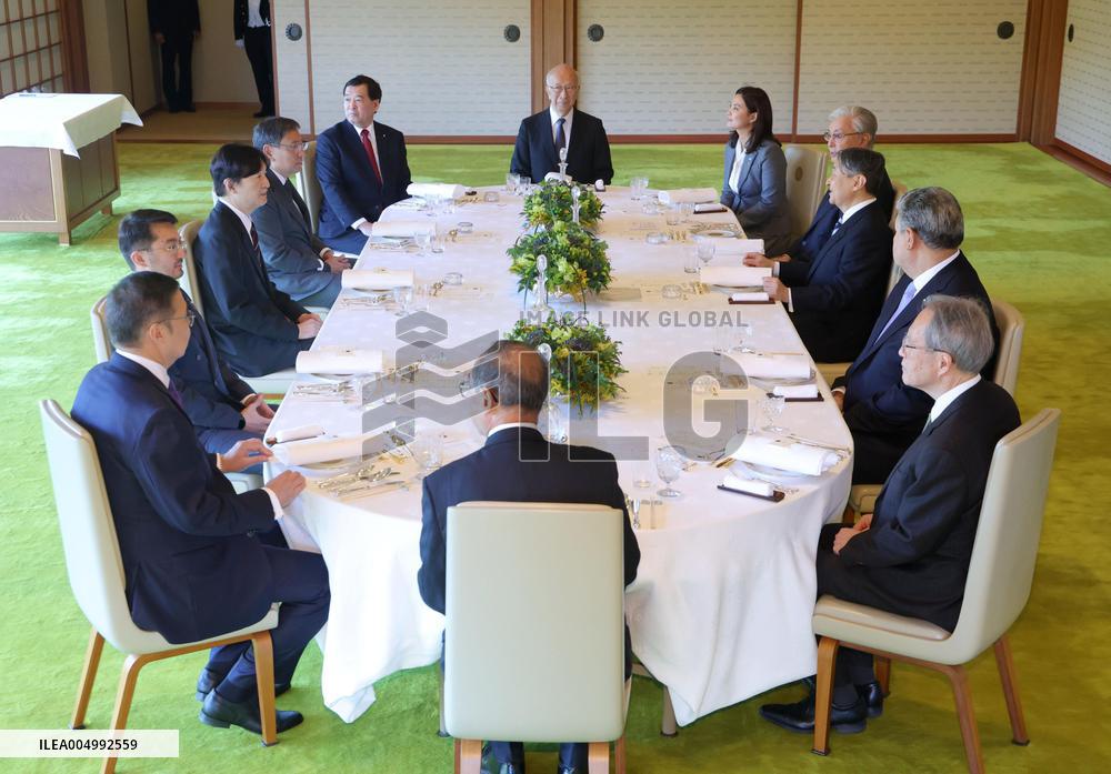 Kazakhstan's president in Tokyo