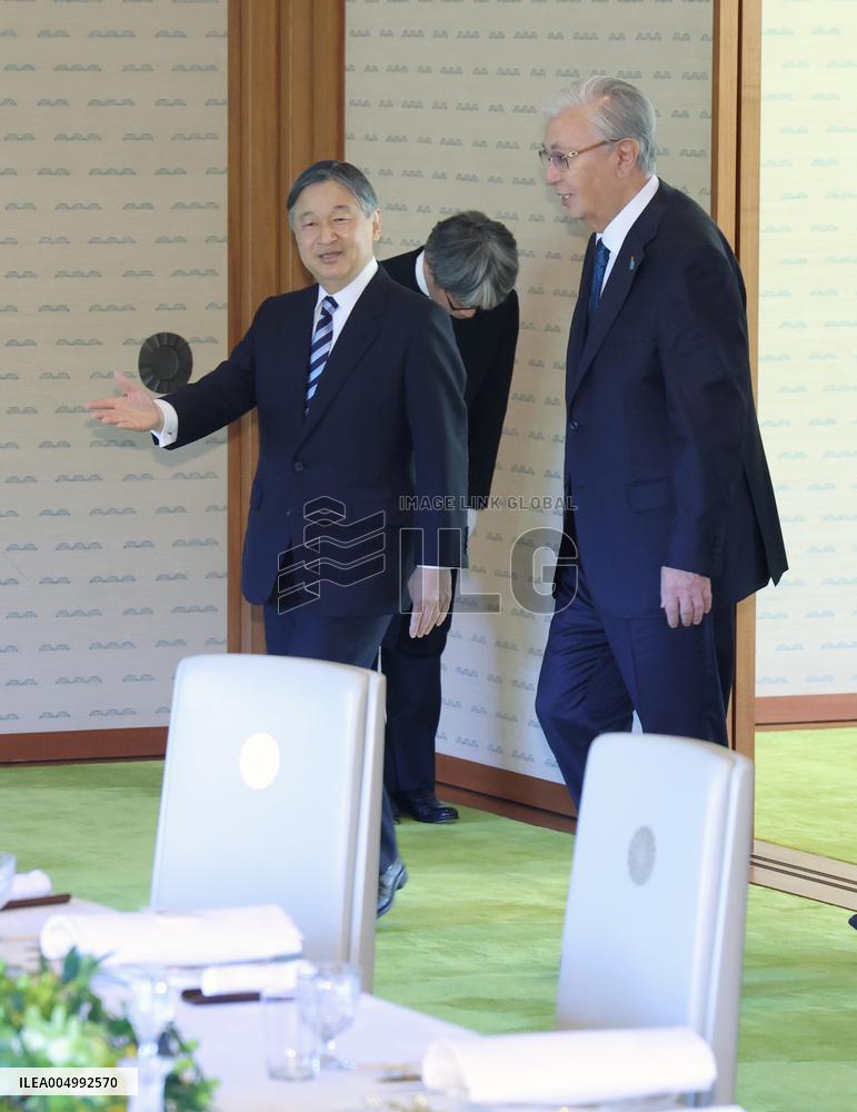 Kazakhstan's president in Tokyo