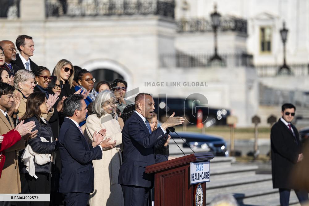 US House Democrat Save Healthcare Rally