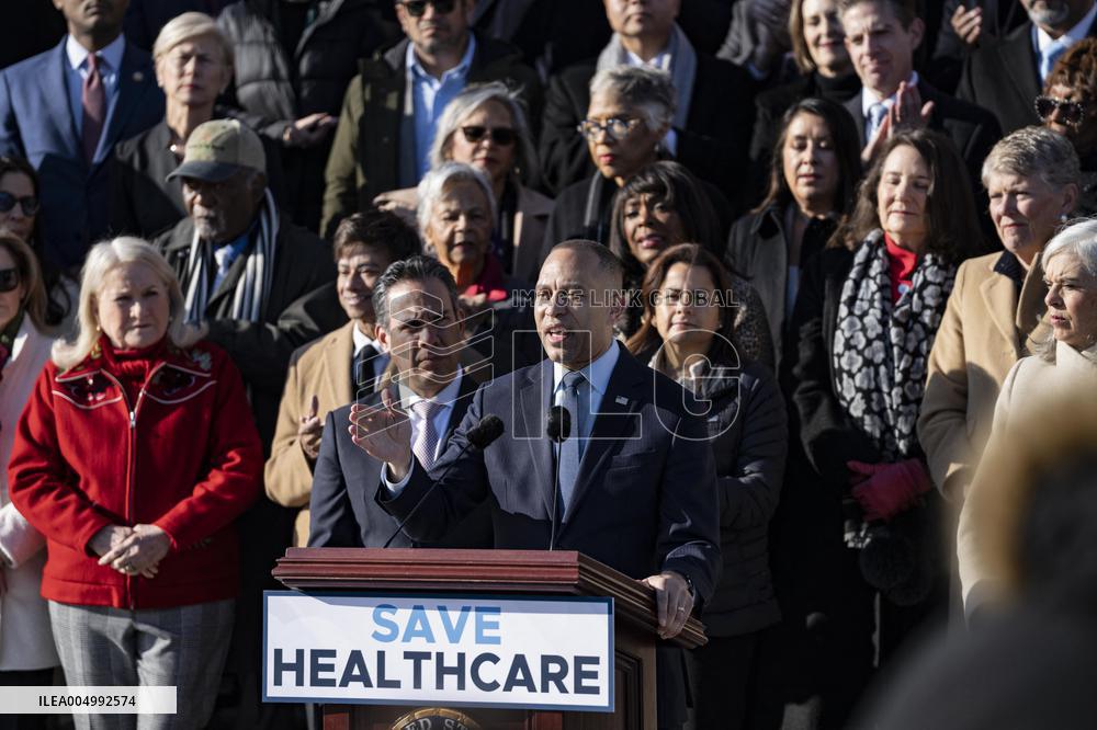 US House Democrat Save Healthcare Rally
