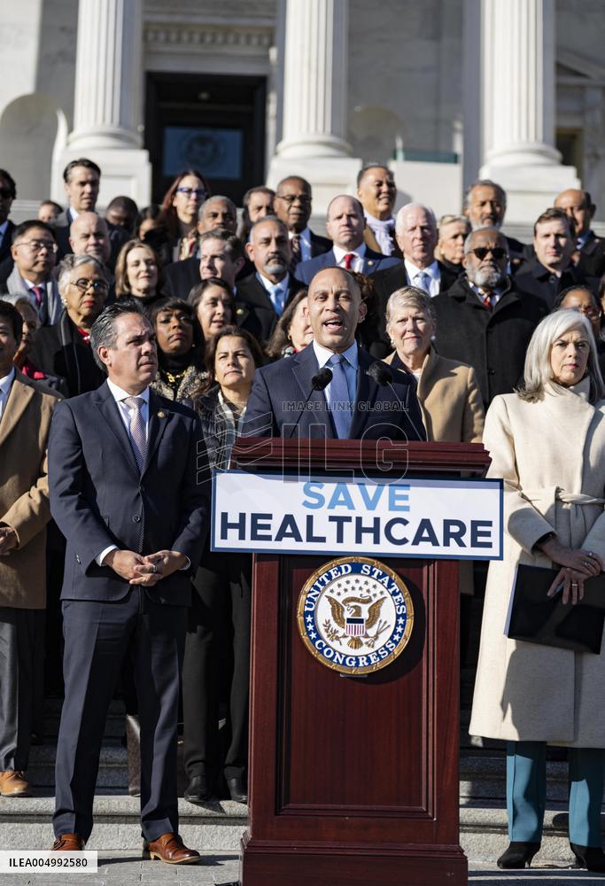 US House Democrat Save Healthcare Rally