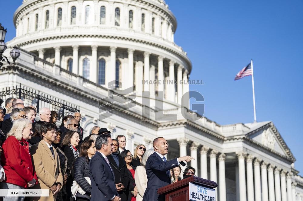 US House Democrat Save Healthcare Rally