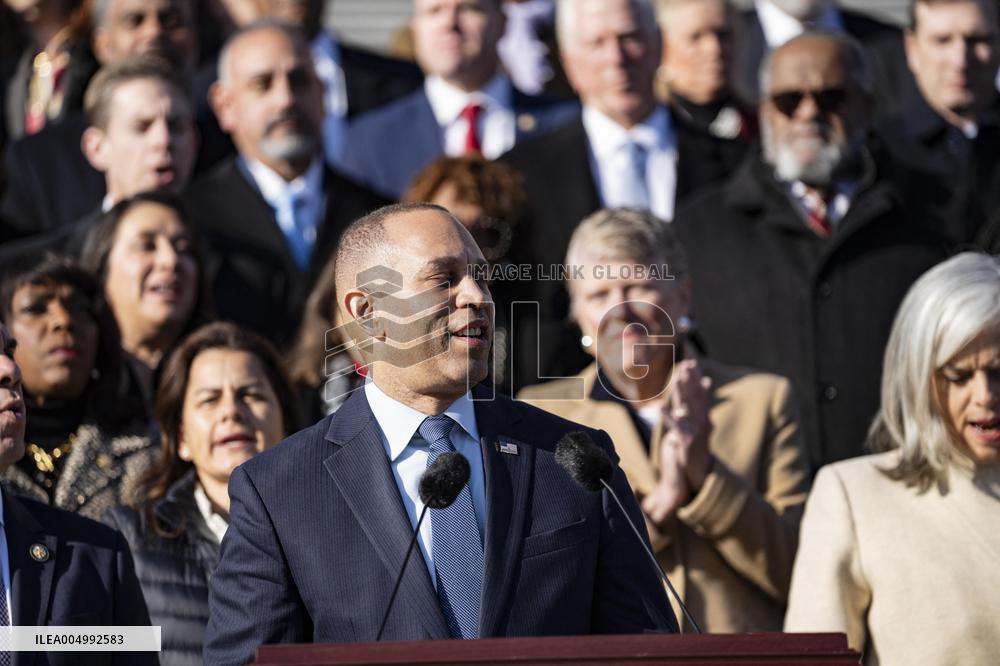 US House Democrat Save Healthcare Rally