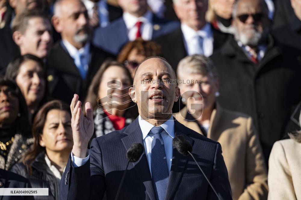US House Democrat Save Healthcare Rally