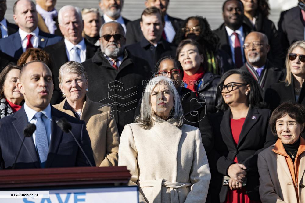 US House Democrat Save Healthcare Rally