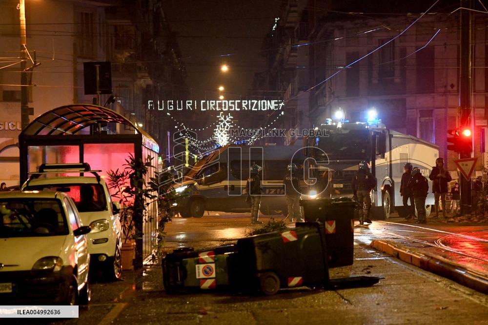 Police Clearance of Askatasuna Community Center - Turin