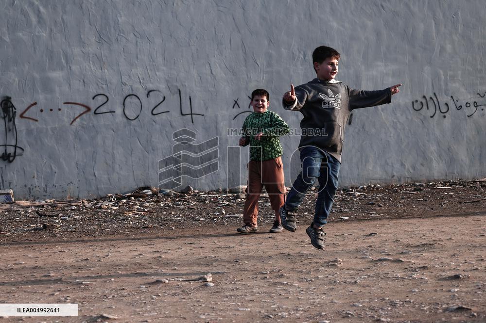 The Warmth Of Play In Erbil s Cold And Fog