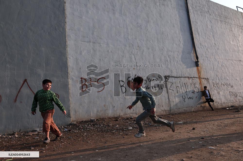 The Warmth Of Play In Erbil s Cold And Fog