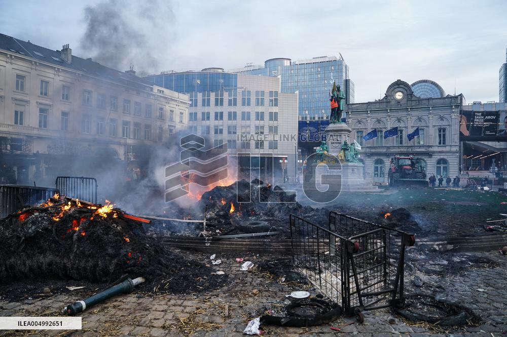 European Farmers Protest - Brussels