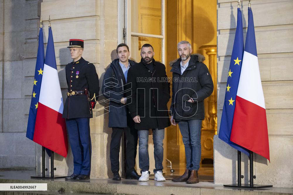 Agricultural Unions Meet French Prime Minister - Paris