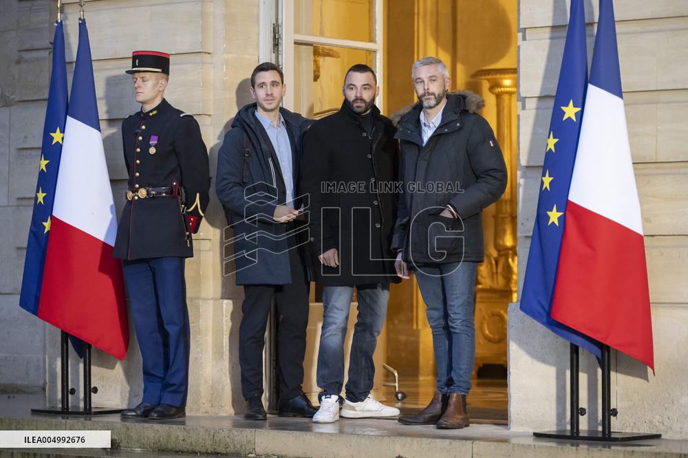 Agricultural Unions Meet French Prime Minister - Paris