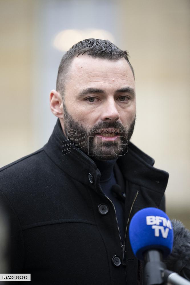 Agricultural Unions Meet French Prime Minister - Paris