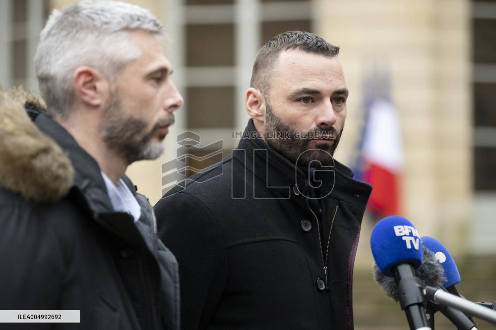 Agricultural Unions Meet French Prime Minister - Paris