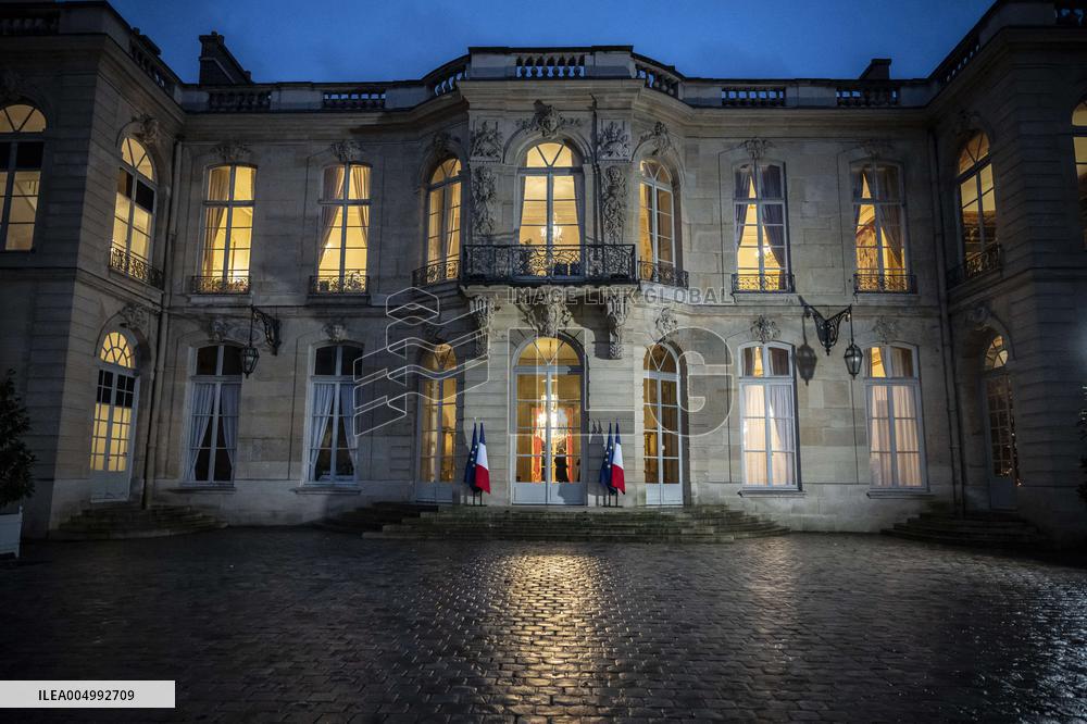 Agricultural Unions Meet French Prime Minister - Paris