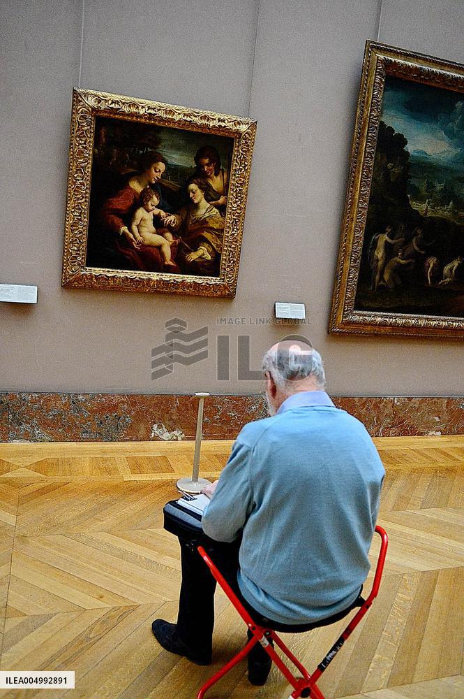 Illustrations - Louvre Museum - Paris