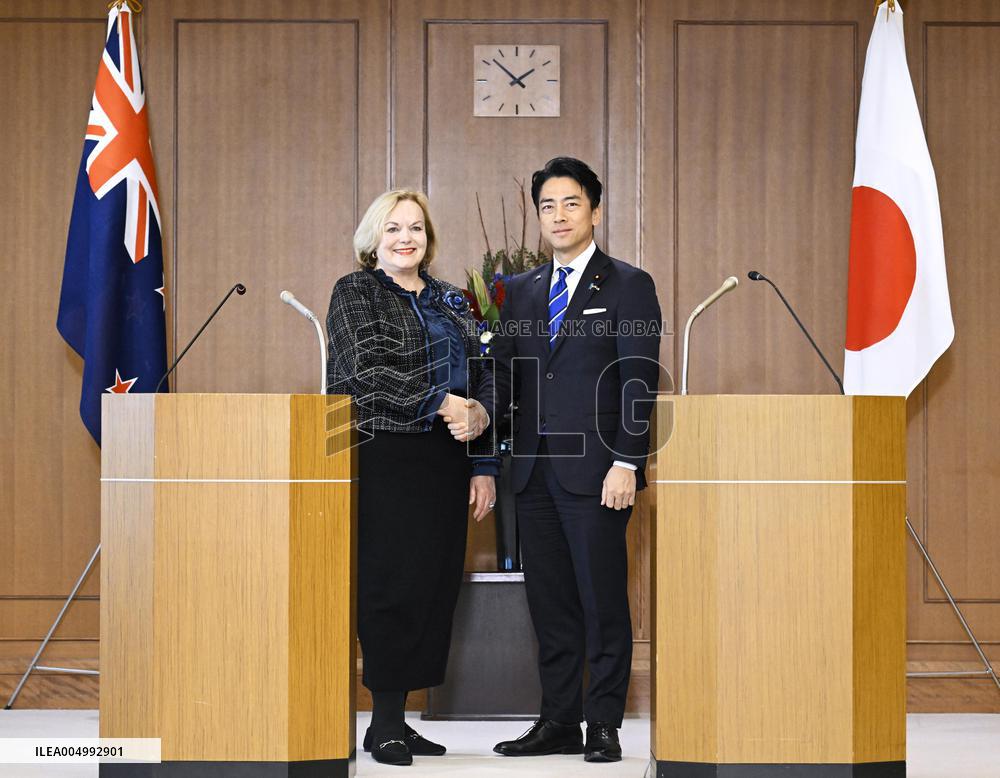 Japan-New Zealand defense talks