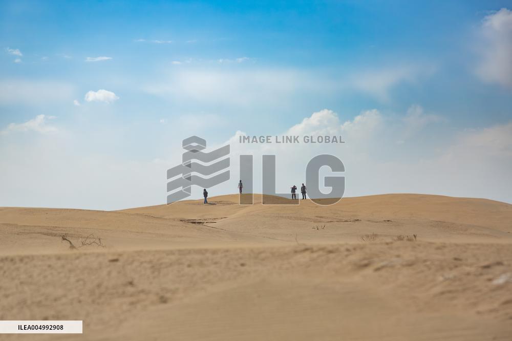 Rezaabad Desert in Semnan - Iran