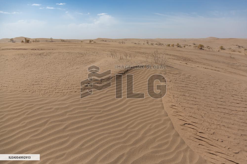 Rezaabad Desert in Semnan - Iran