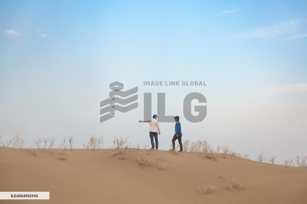 Rezaabad Desert in Semnan - Iran