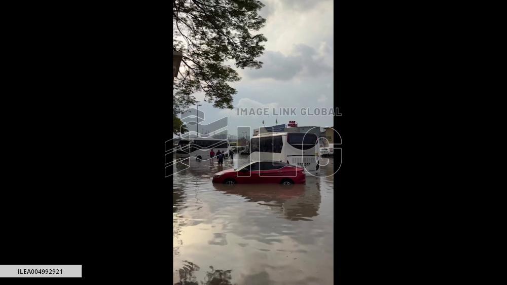 UAE: Record Rainfall Triggers Severe Flooding in Dubai 2