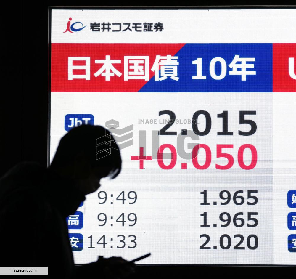 Benchmark bond yield hits 26-year high