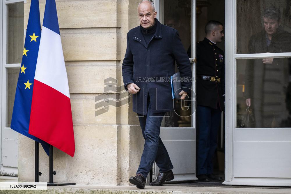 FNSEA President Arnaud Rousseau at the Hotel Matignon - Paris