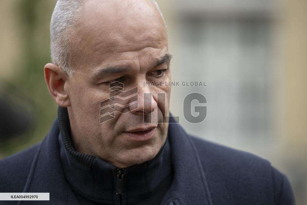 FNSEA President Arnaud Rousseau at the Hotel Matignon - Paris