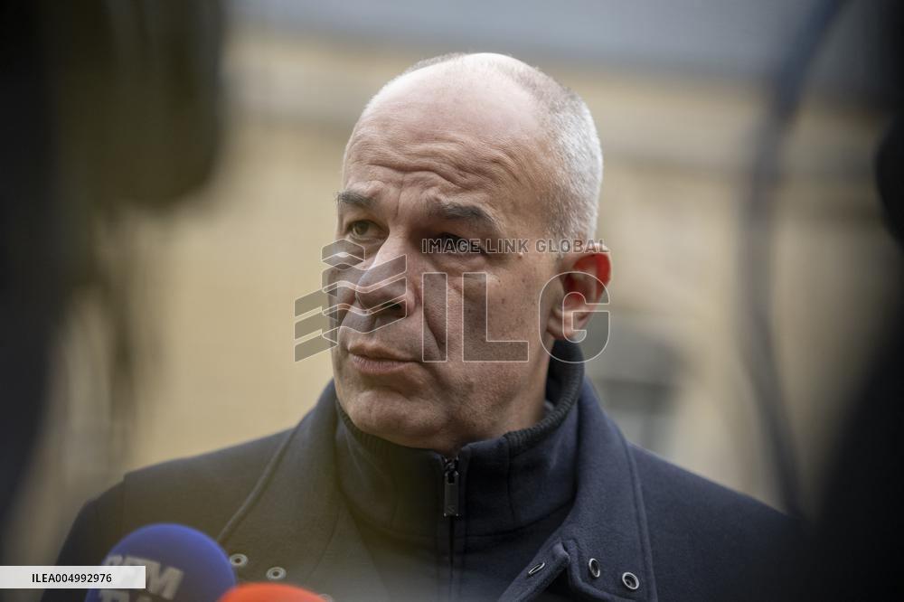 FNSEA President Arnaud Rousseau at the Hotel Matignon - Paris