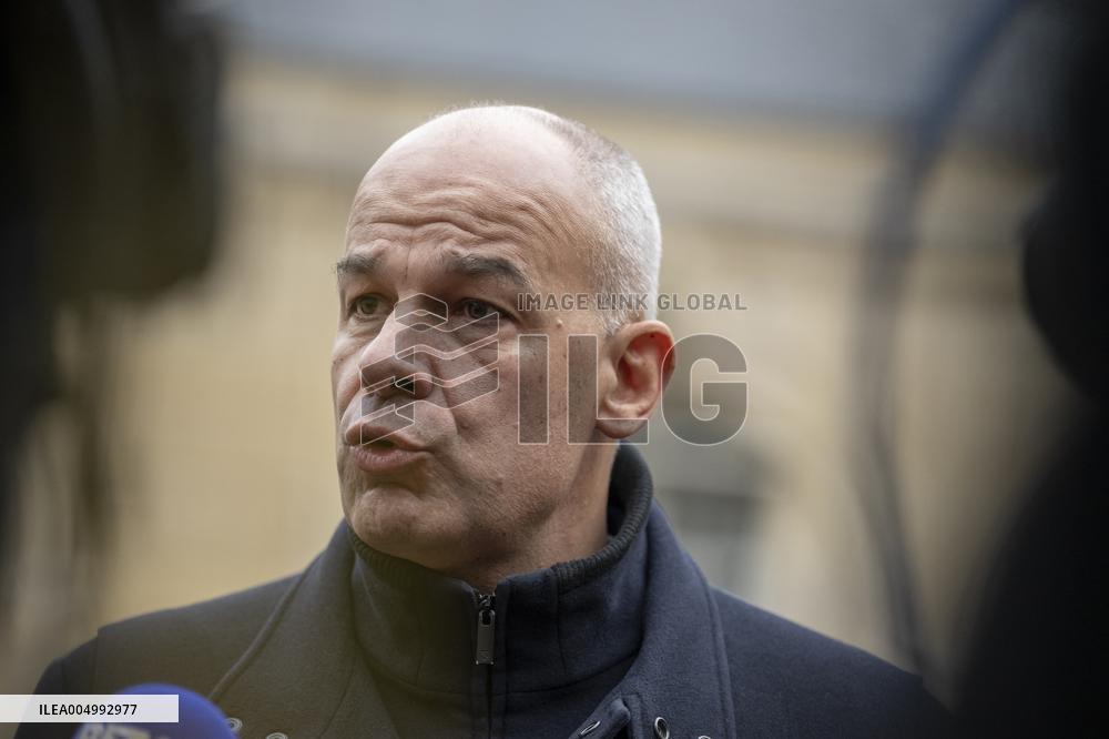 FNSEA President Arnaud Rousseau at the Hotel Matignon - Paris